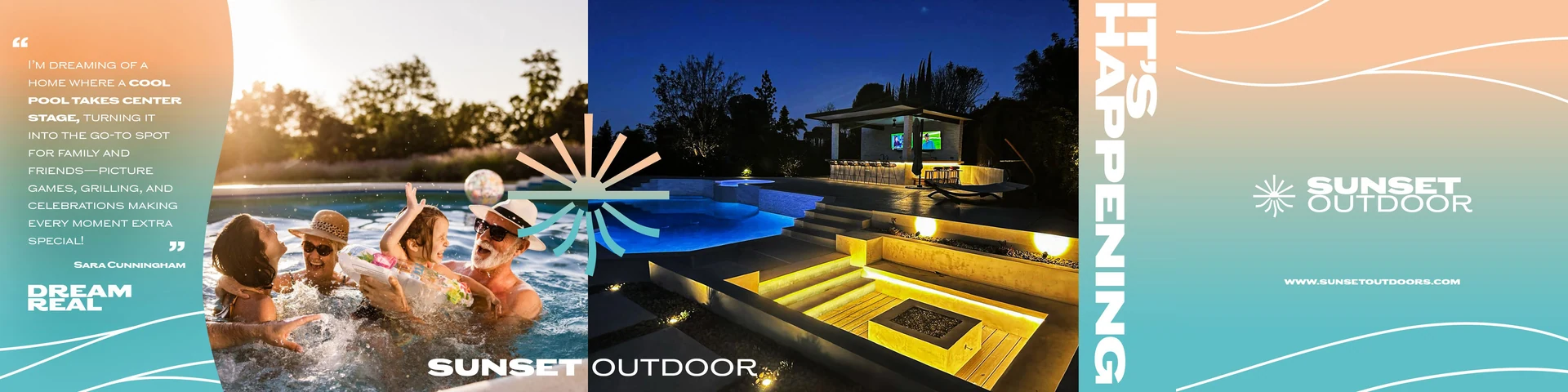 Sunset Outdoor campaign work