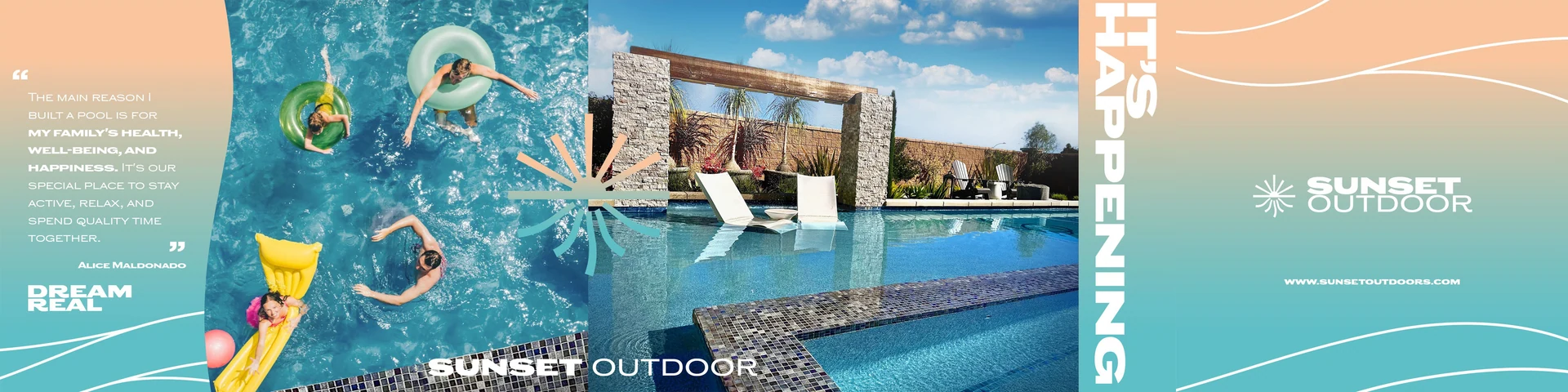 Sunset Outdoor campaign work