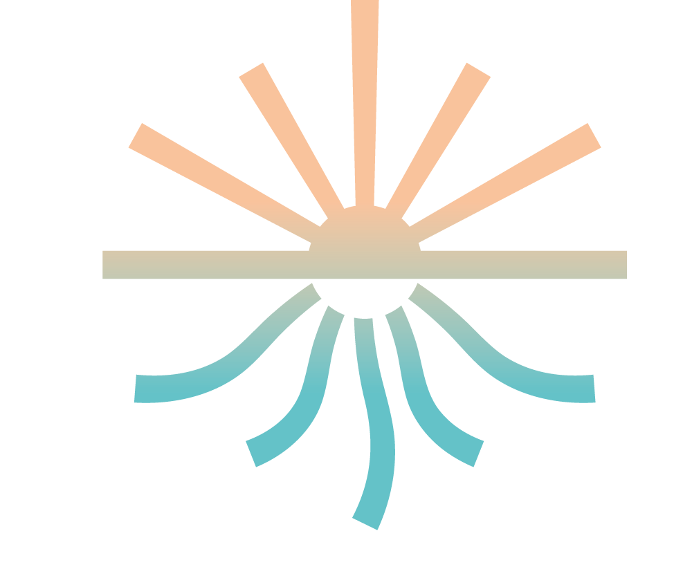Sunset Outdoor sun and water mark