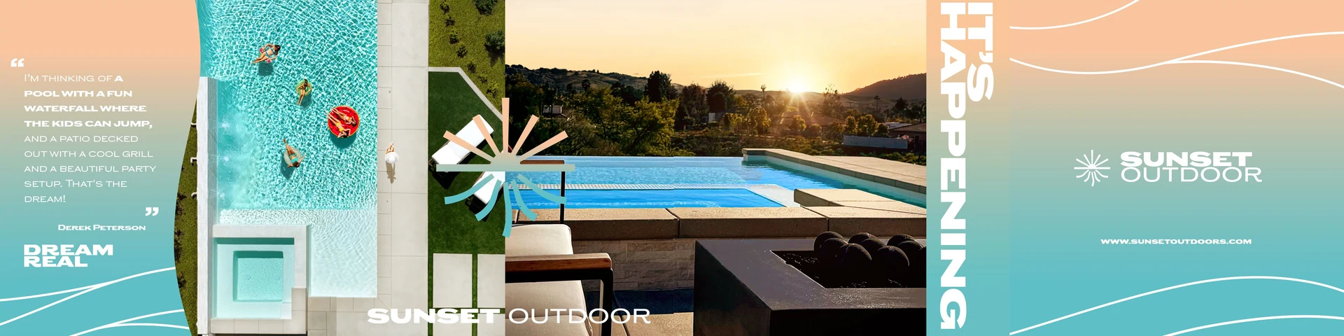 Sunset Outdoor campaign work