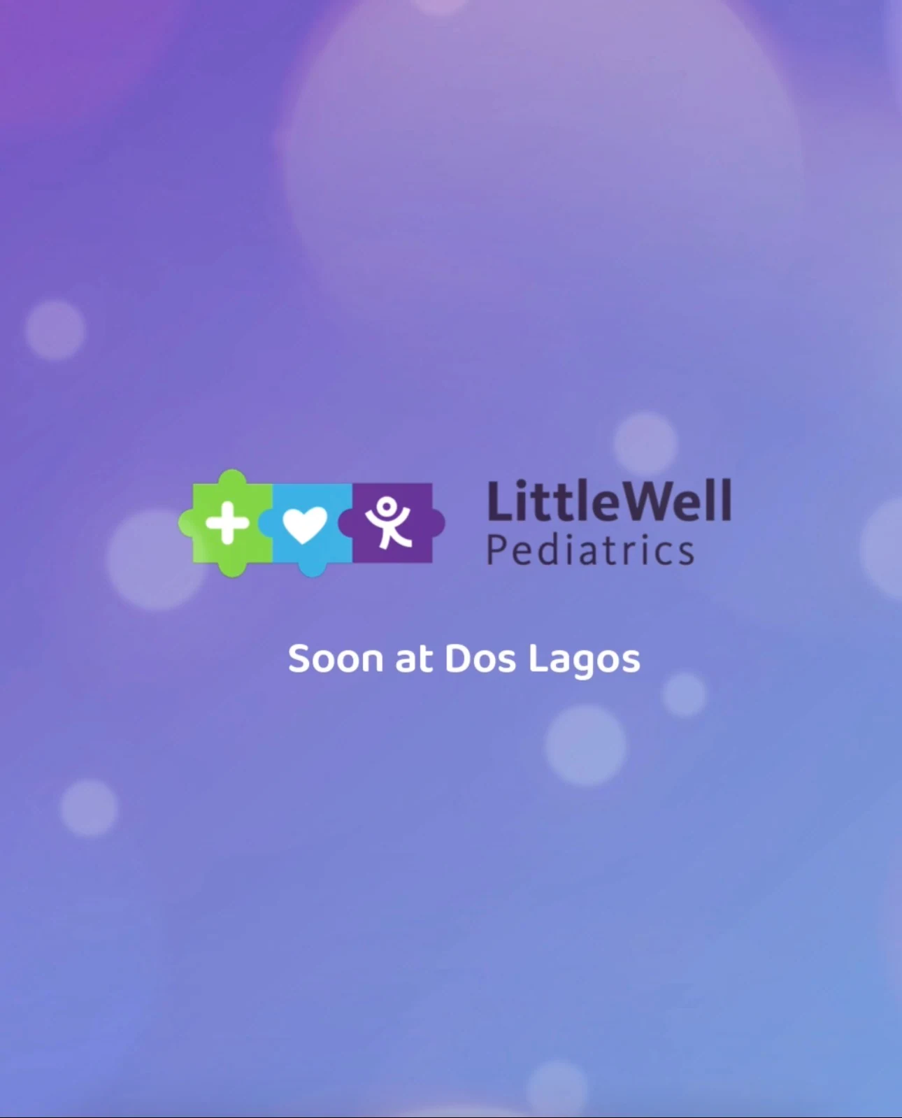 LittleWell Pediatrics coming soon announcement